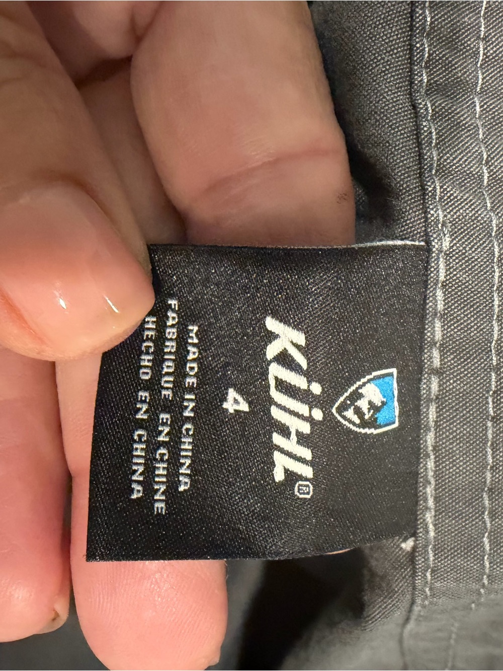 Kuhl Women’s Free Range Hiking Shorts 6 1/2" Inseam Gray Size 4 - Picture 6 of 8